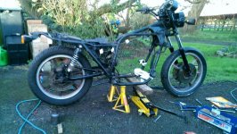 4 days in - engine out and checking wheels etc..jpg