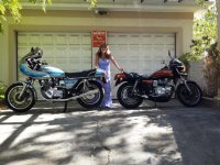 Julie with Jennifer and Blue Magic.jpg
